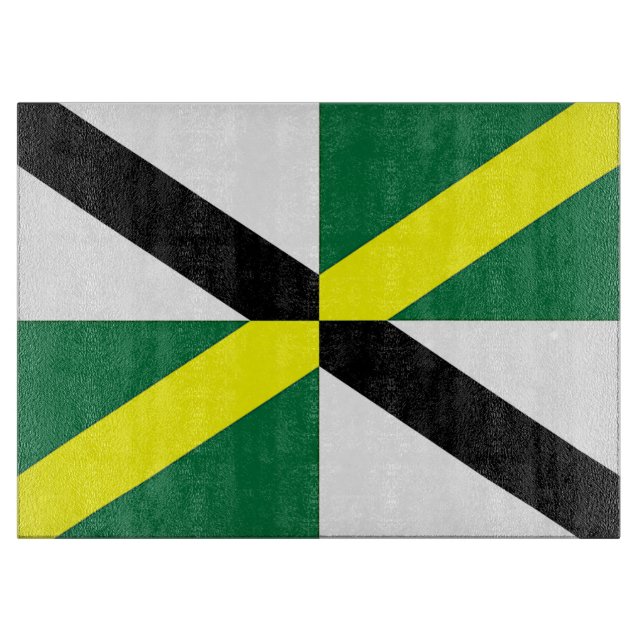 Patriotisches Schneidebrett mit Flag Monterey (Vorderseite)