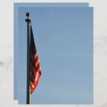 Patriotisches Scrapbook Paper der amerikanischen F