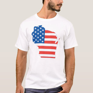 Patriotisches Shirt Wisconsins