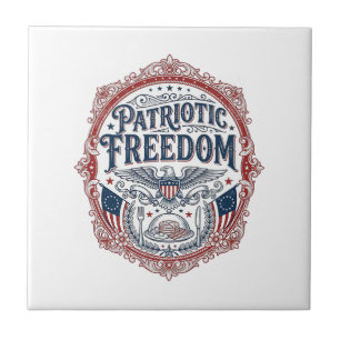 Patriotisches Sonntag-Brunch-Vektorgrafik-T-Shirt_ Fliese