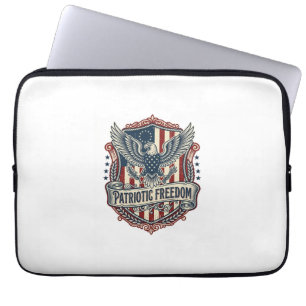 Patriotisches Staatsstolz-Serie Vektorgrafik T-Shi Laptopschutzhülle