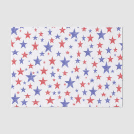 Patriotisches Stern-Seidenpapier Seidenpapier