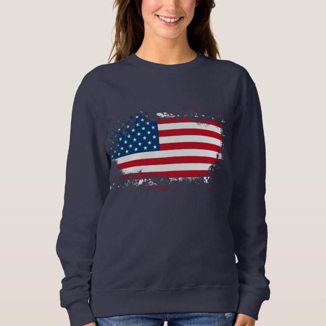 Patriotisches Sweatshirt (Vorderseite)