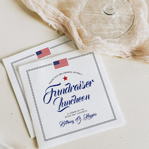 Patriotisches Themenereignis   Amerikanische Flagg Serviette