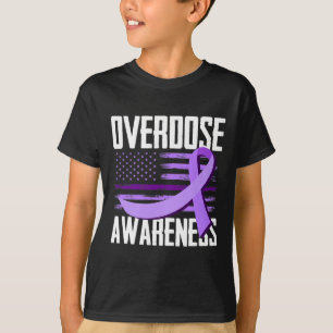 Patriotisches US-Flag-Arzneimittel Überdosierung O T-Shirt