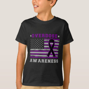 Patriotisches US-Flag-Arzneimittel Überdosierung O T-Shirt