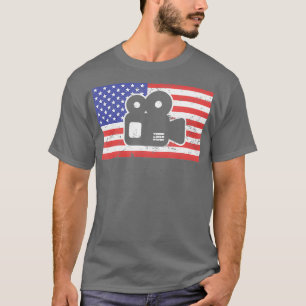 Patriotisches USA - Filmregisseur Drehbuchautor T-Shirt