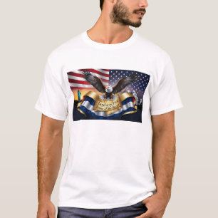 Patriotisches USA-T-Shirt – Design mit Weißkopfsee T-Shirt
