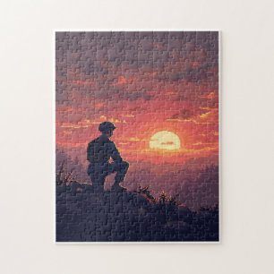 Patriotisches Versteckbild-Mosaik-Aktivitätsspiel Puzzle