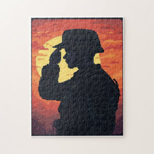 Patriotisches verstecktes Bild-Mosaik-Aktivitätssp Puzzle