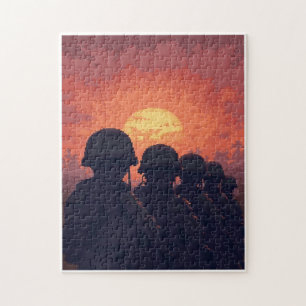 Patriotisches verstecktes Bild-Mosaik-Aktivitätssp Puzzle