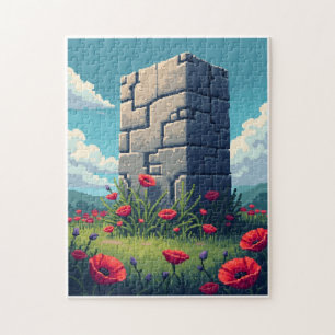 Patriotisches verstecktes Bild-Mosaik-Aktivitätssp Puzzle
