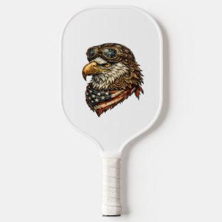 Patriotisches Weißkopfseeadler-Pickleball-Paddle m Pickleball Schläger
