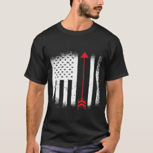 Patriotismus Archery Amerikanische Unabhängigkeits T-Shirt