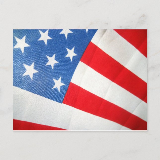 Patriotismus Postkarte (Vorderseite)