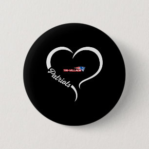 Patriots-Logo des Dörfchens Halbherz Slogan Hs Button