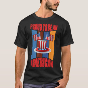 Patriots Proud American Memorial Day Usa Flag T-Shirt