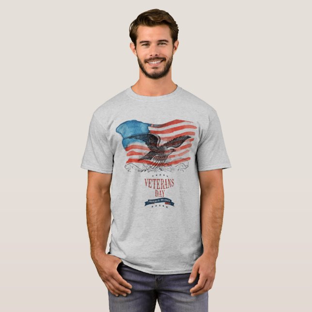 Patriots remembered grey T-Shirt (Vorne ganz)