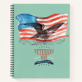 Patriots remembered light teal notizbuch
