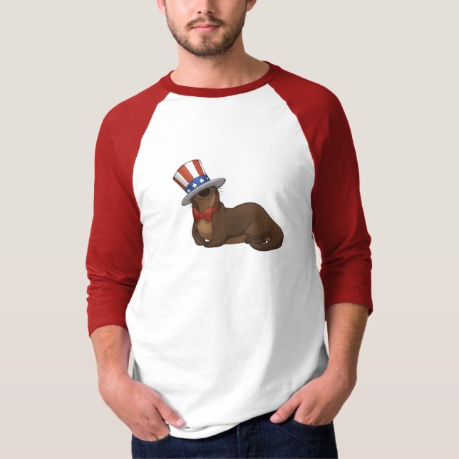 Patriotter Shirt (Vorderseite)