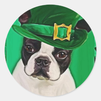 Patrizierhund Runder Aufkleber