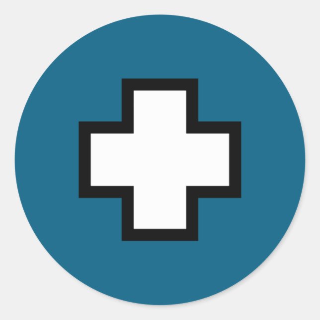 Patrol Youre Not Hurt Get Up And Ski New  Runder Aufkleber (Vorderseite)