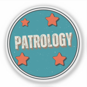 Patrologie Aufkleber