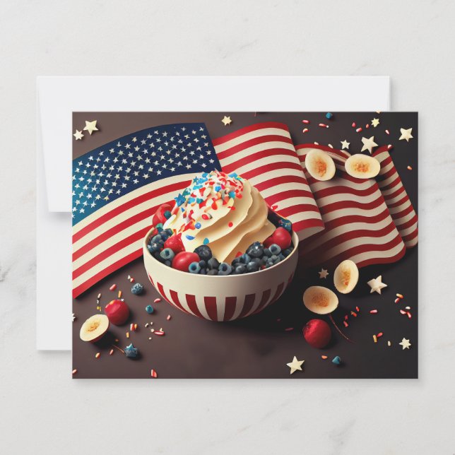 Patrotisches Dessert (Vorderseite)