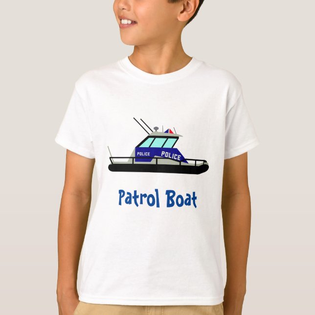 Patrouillenboot T-Shirt (Vorderseite)