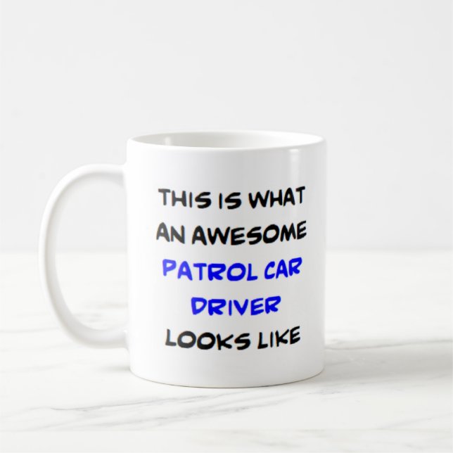 Patrouillenfahrer, phantastisch kaffeetasse (Links)