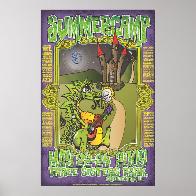 Pats Dragon für camp_final_zazzle Poster (Vorne)