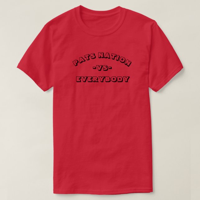 Pats Nation  T-Shirt (Design vorne)