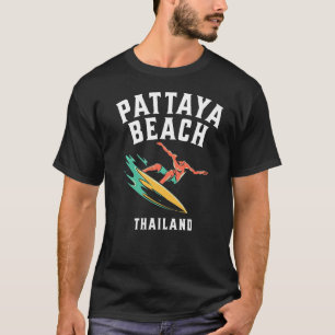 Pattaya Beach Thailand Retro T-Shirt