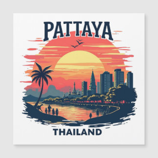 Pattaya Thailand Magnetkarte