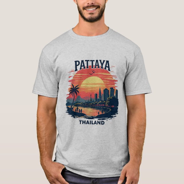 Pattaya Thailand T-Shirt (Vorderseite)