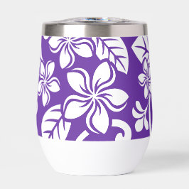 PATTER DER INSELPLUMERIA IN LILA