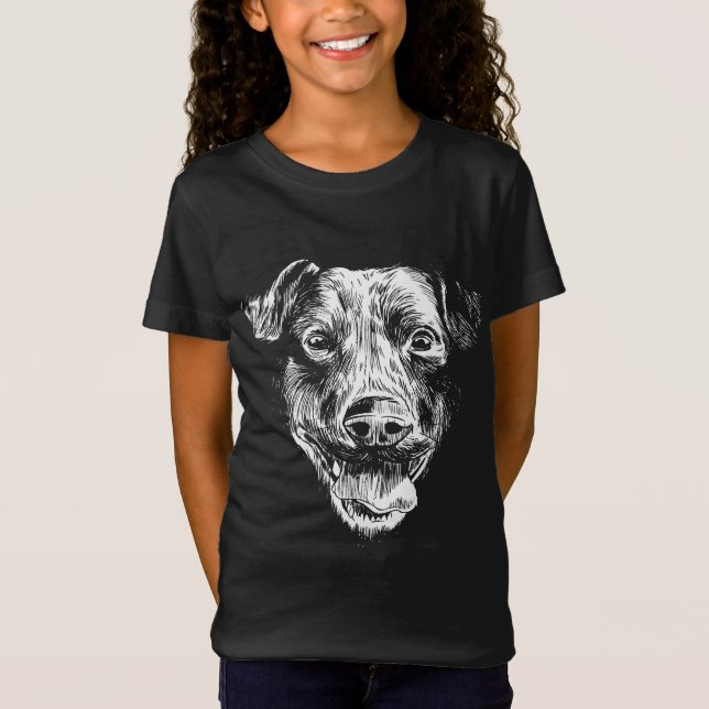 Patterdale Terrier T-Shirt (Vorderseite)