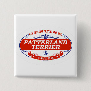 Patterland Terrier Button