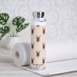 pattern_1_french bulldog_1 trinkflasche