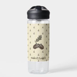 pattern_3_acorn_1 trinkflasche