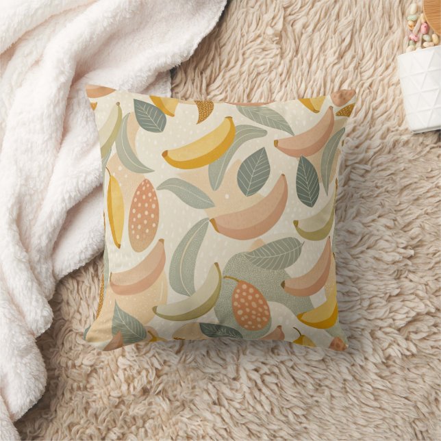 Pattern Abstract  Bananas Kissen (Decke)
