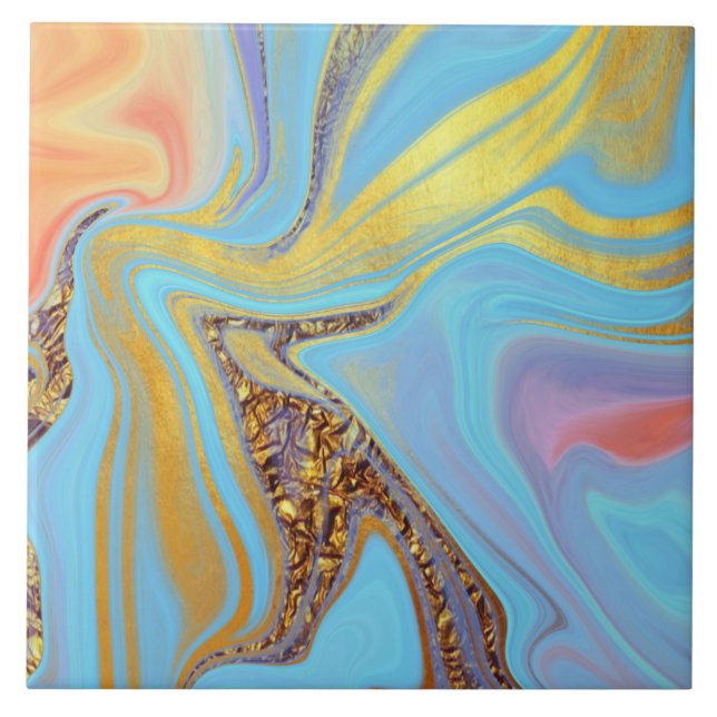 pattern abstract marbled fliese (Vorderseite)