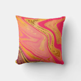 Pattern Abstract Marbled Kissen