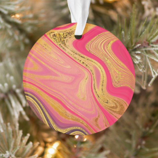 Pattern Abstract Marbled Ornament (Baum)
