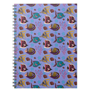 Pattern-Aquatic Ocean Underwater Notizblock