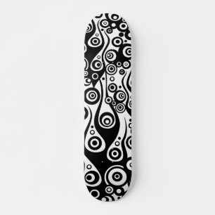 Pattern ARTs - Tattoo Circle Flammen Skateboard
