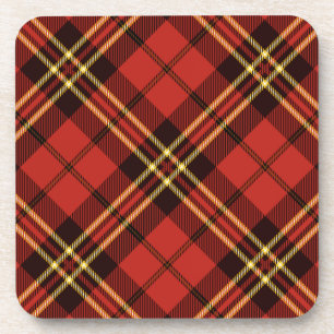 Pattern Colorfull Stilvoll Schottisch Vintag Getränkeuntersetzer