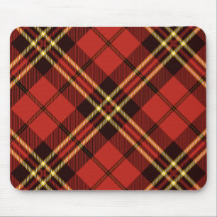 Pattern Colorfull Stilvoll Schottisch Vintag Mousepad