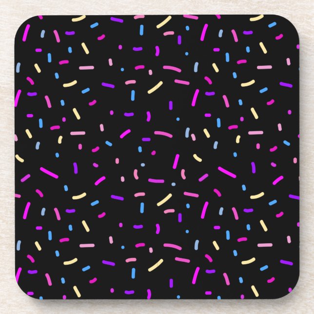 Pattern Colorfull Stilvolles Summer Party Getränkeuntersetzer (Vorderseite)