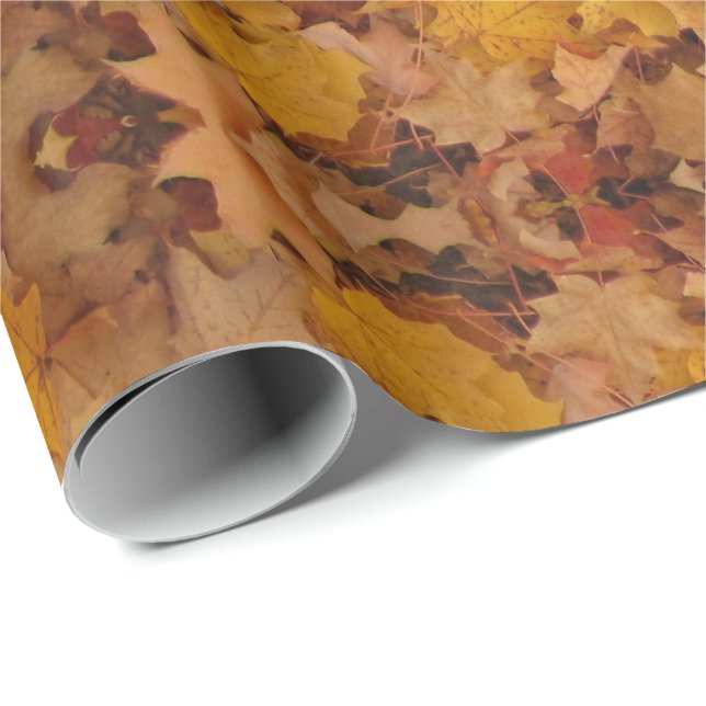 PATTERN DER SPEICHERUNG DER AUTUMNSTÜCKE GESCHENKPAPIER (Rolleneckpunkt)